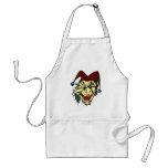 Yellow Scary Jester aprons