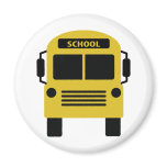 yellow school bus icon