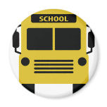 yellow school bus icon