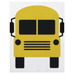 yellow school bus symbol flyers