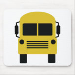 yellow school bus symbol