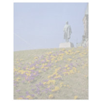 yellow Sir Wilfrid Laurier statue, Parliament Hill Letterhead