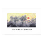 YELLOW SKY by CRSINCLAIR posters