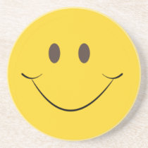 Yellow Smile coasters