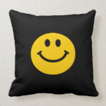 Yellow Smiley Face Pillow