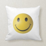 smiley flower pillow