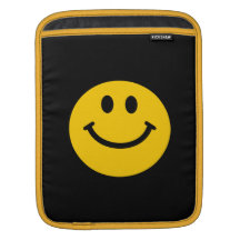 Yellow Smiley Face Sleeve For iPads