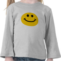 Yellow Smiley Face Tshirts