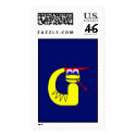 Yellow Snake postage by lonvig Yellow Snake postage