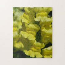 Yellow Snapdragons Puzzle puzzles