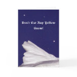 Yellow Snow Christmas Card