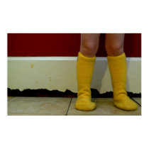 Yellow Socks Print