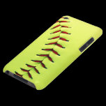 Yellow softball ball casemate cases