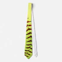 softball, sports, cool, baseball, funny, yellow, ball, fastpitch, photography, customize, american, sport, fun, team, coach, red, stitches, tie, Slips med brugerdefineret grafisk design