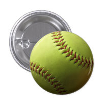 Yellow Softball Pins