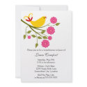 Songbird Bridal Shower Invitation