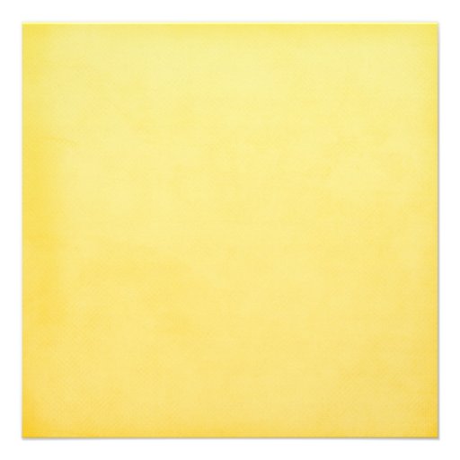 Yellow Spring Daffodil Flower Wedding Personalized Invitations