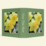 Yellow Spring Daffodils binders