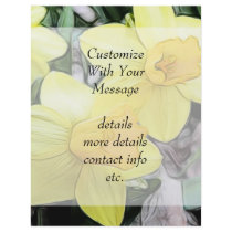Yellow Spring Daffodils Flyer