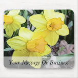 Yellow Spring Daffodils Mouse Pads