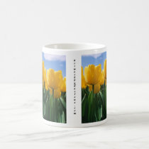 Yellow Spring Tulips mugs