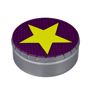 Yellow Star over Purple