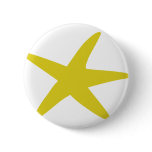 yellow starfish star pin