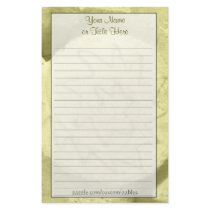 Yellow Stationary stationery