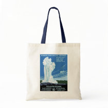 Yellow Stone Park - Old Faithful Geyser bags by MyOtherPlanet Yellow Stone Park - Old Faithful Geyser bags