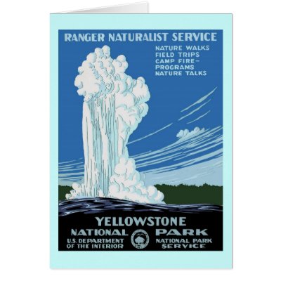 Yellowstone Park Images. Yellow Stone Park - Old