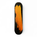 Yellow Stroke with Grid skateboards
