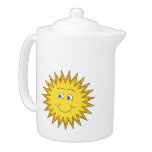 Yellow Summer Sun with a Happy Face.