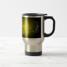 Yellow Sun and Moon Mug