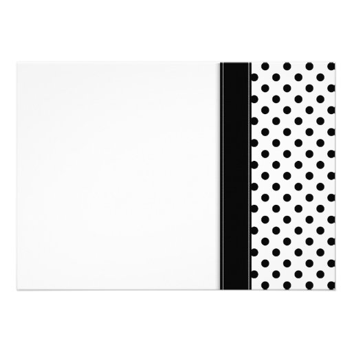 Yellow Sunflower Black White Polka Dot Wedding Announcement