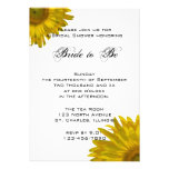Yellow Sunflower Bridal Shower Invitation