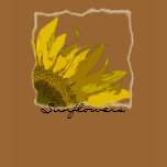 Yellow Sunflower Corner T-Shirt