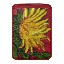 Yellow Sunflower MacBook Sleeve