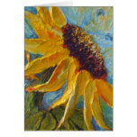Yellow Sunflower Mothers Day Card