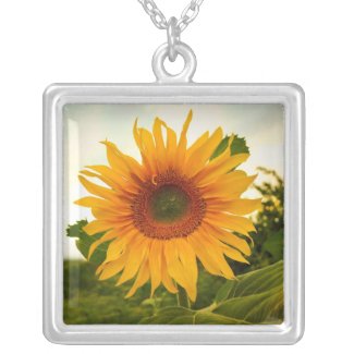 Yellow Sunflower Necklace