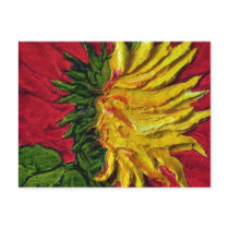 Yellow Sunflower Postcard