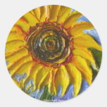 Yellow Sunflower Sticker