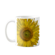 Yellow Sunflower Wedding mugs