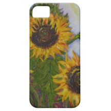 Yellow Sunflowers iPhone 5 Case