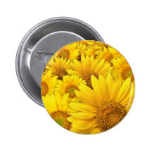 Yellow Sunflowers Pin