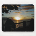 Yellow sunset mousepad by Mousepadinc Yellow sunset mousepad