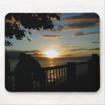 Yellow sunset mousepad by Mousepadinc Yellow sunset mousepad