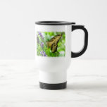 Yellow Swallowtail Butterfly Travel Mug
