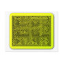 Yellow Swirl Maze Postcard