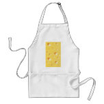 Yellow Swiss Cheese Texture Aprons