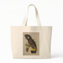 Yellow-tailed Black Cockatoo Bag